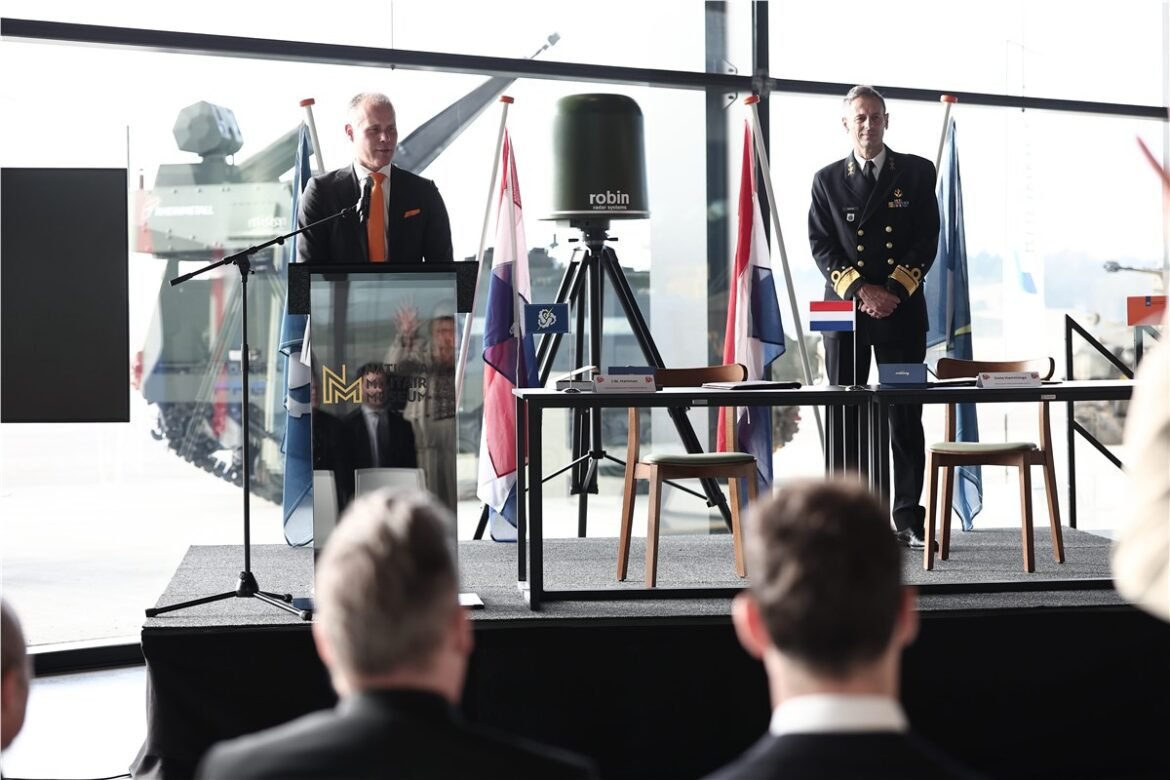 IRIS drone detection radar, Dutch MoD contract, Robin Radar Systems, counter-UAS Netherlands, national airspace protection, NATO drone defense,